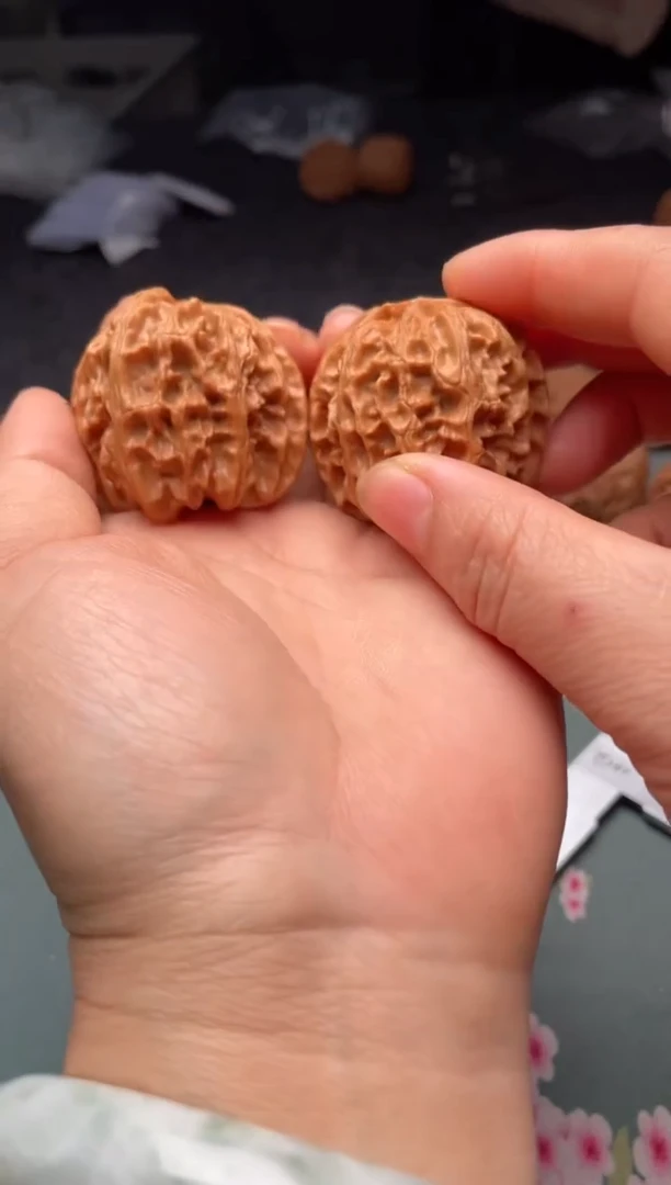 把件文玩核桃w57  苹果园 42尺