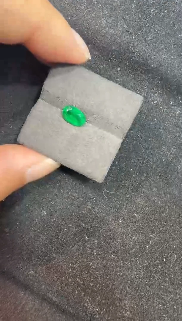 未镶嵌定制定制祖母绿天然1.09克拉沃顿绿吉尔德