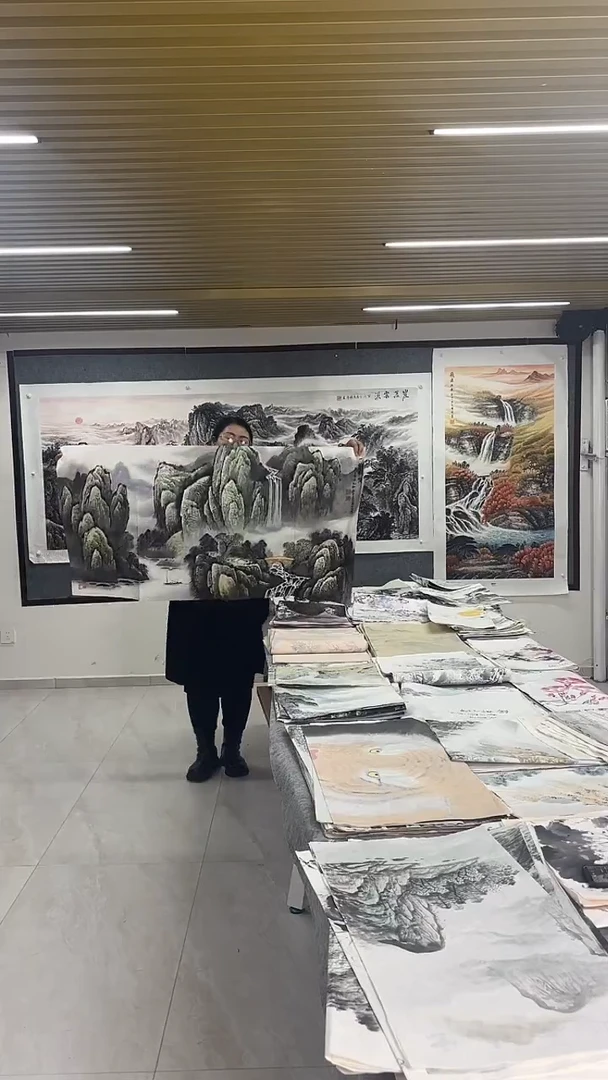 国画丹青专属福利-四尺整张一帆风顺带证书