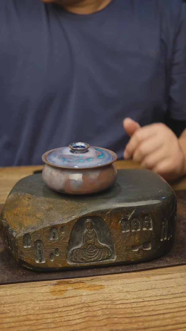 甘石陶艺苏打柴烧836
