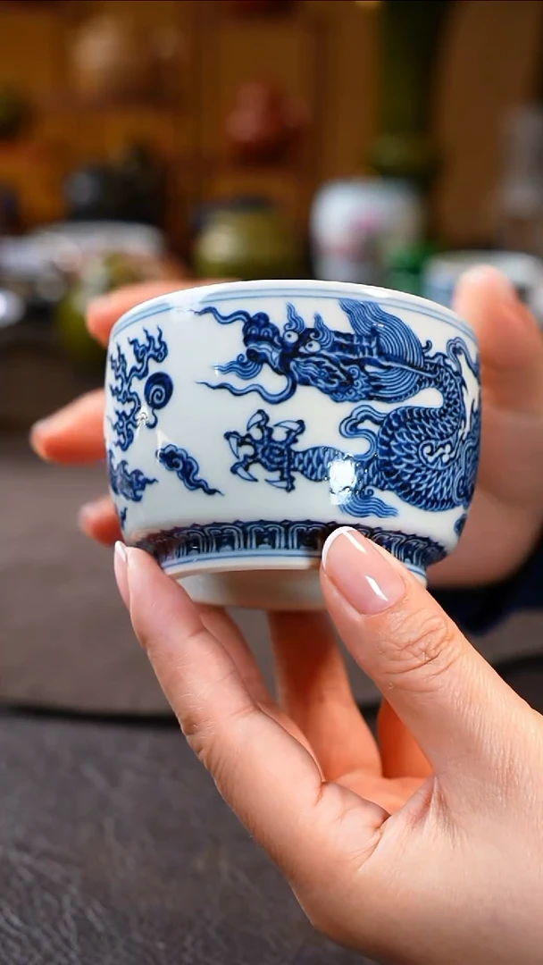 【闪购商品】雲林匠造龙纹缸杯