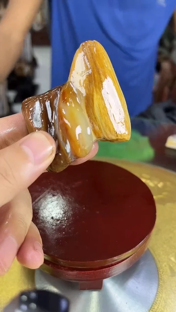 硅化玉珠宝奇石未镶嵌缅甸天然树化玉摆件
