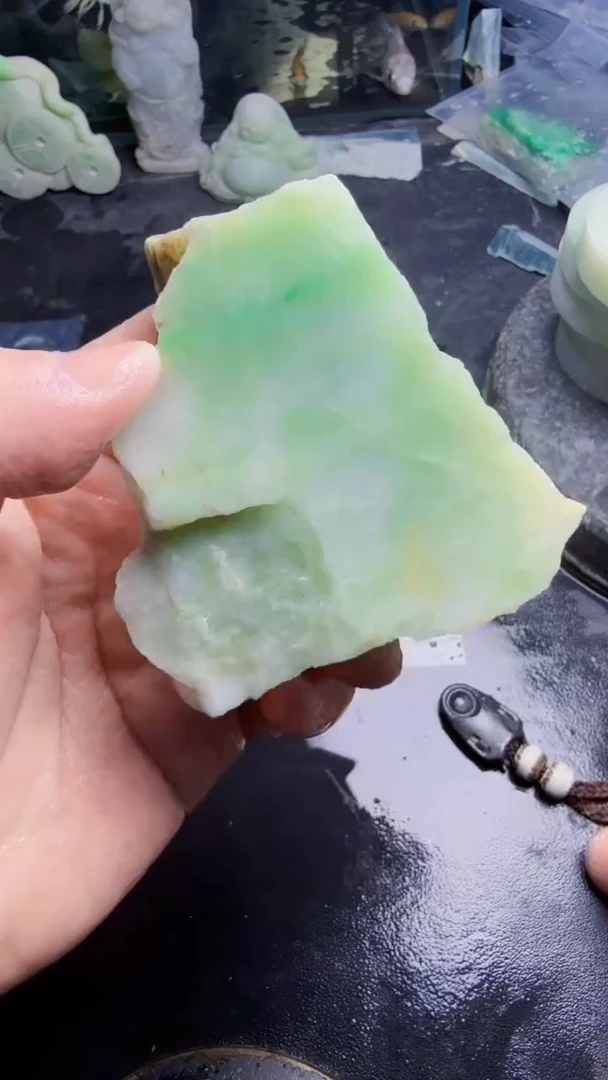 未镶嵌挂件翡翠天然翡翠159