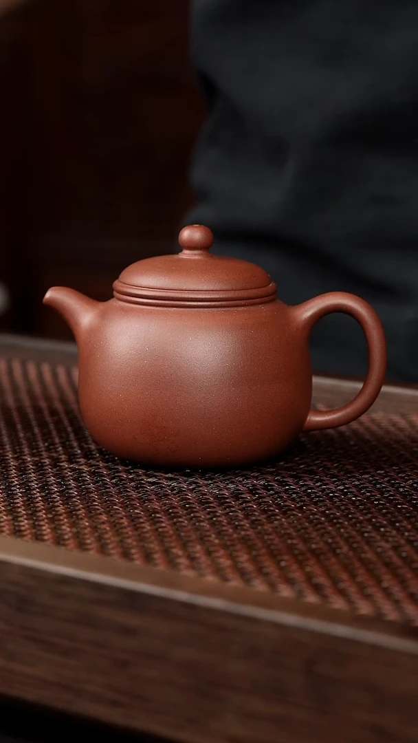 茶壶紫砂底槽清小匏尊【带矿标证书】