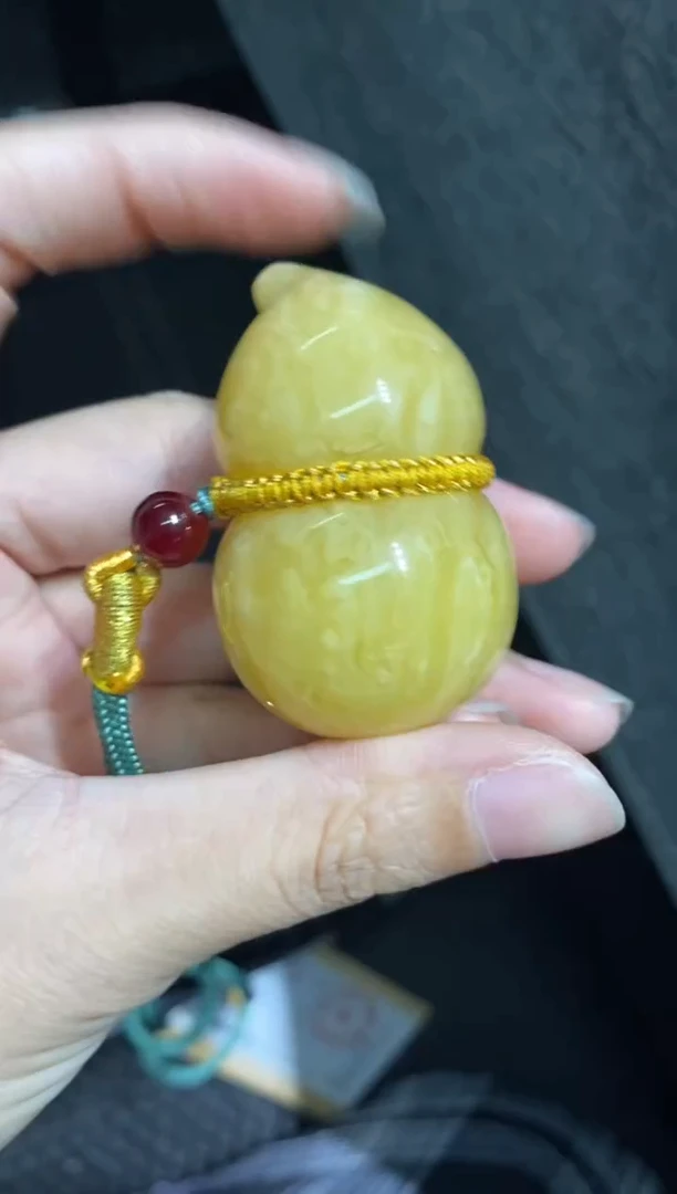 未镶嵌蜜蜡裸石（静）精品蜜蜡葫芦