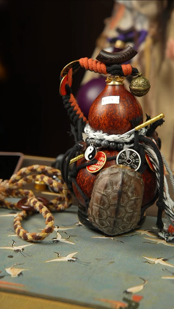 179号500ml左右非遗大漆酒葫芦