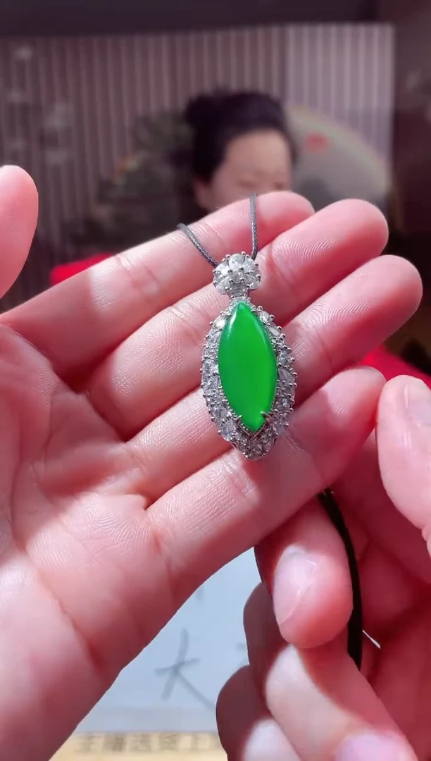 颈饰未镶嵌翡翠L-QJSX103005（多样性发其一）