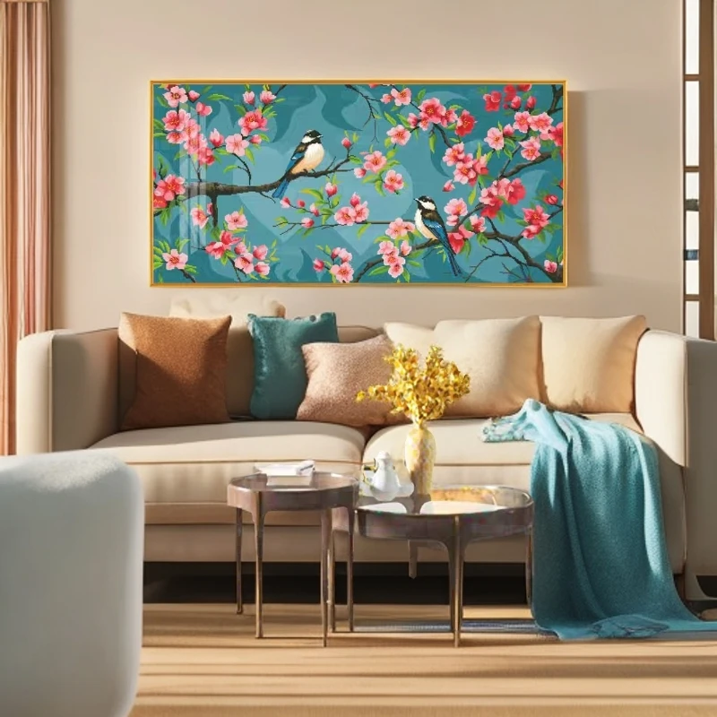 DMC十字绣-喜上眉梢新版客厅