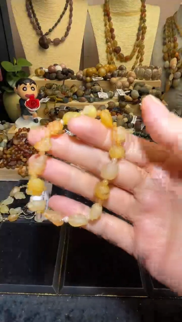 未镶嵌手链玛瑙/玉髓黄玛瑙手链
