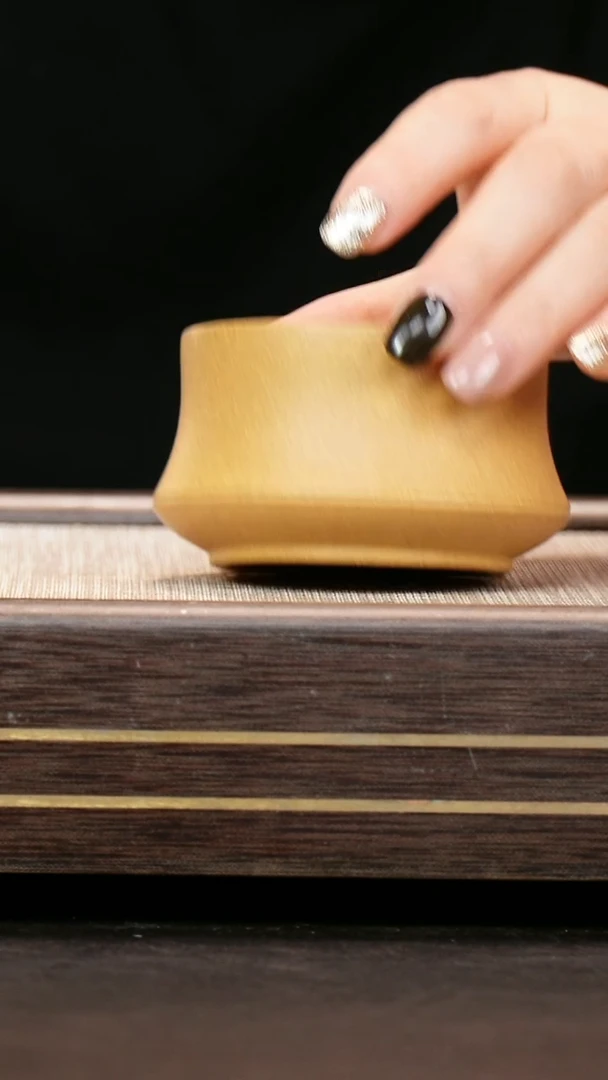 茶壶紫砂黄金段 柱础杯