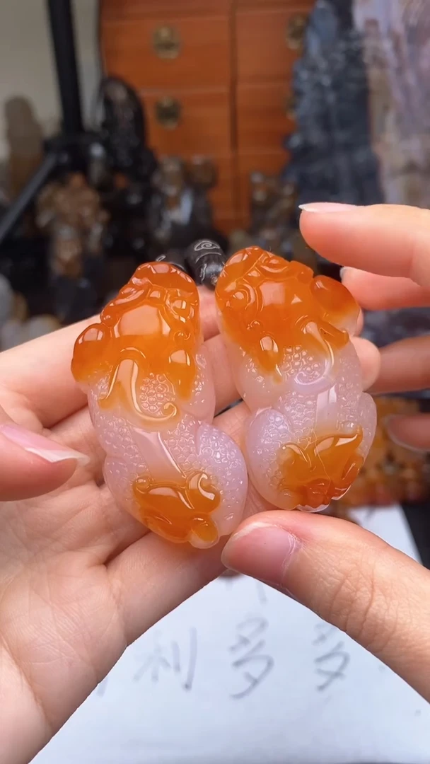 【闪购商品】玛瑙/玉髓颈饰未镶嵌AA