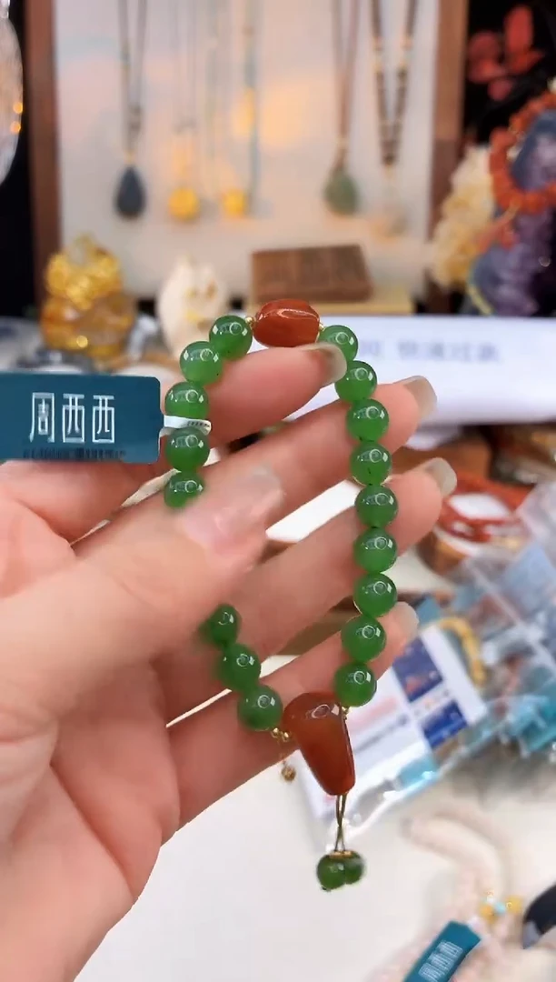 未镶嵌南红玛瑙手链@@G921D019246