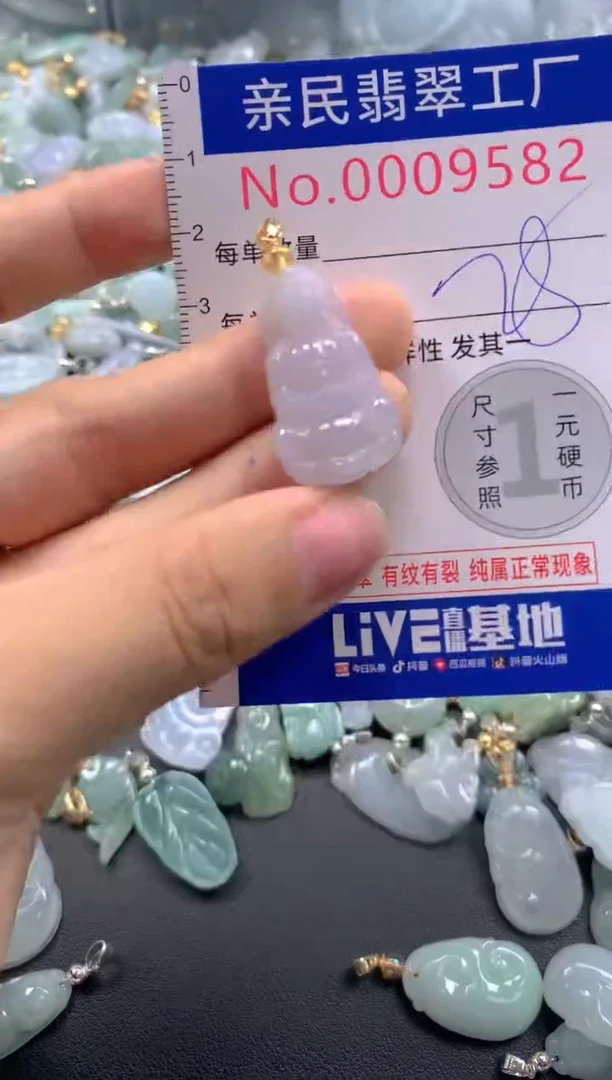 颈饰未镶嵌翡翠9582