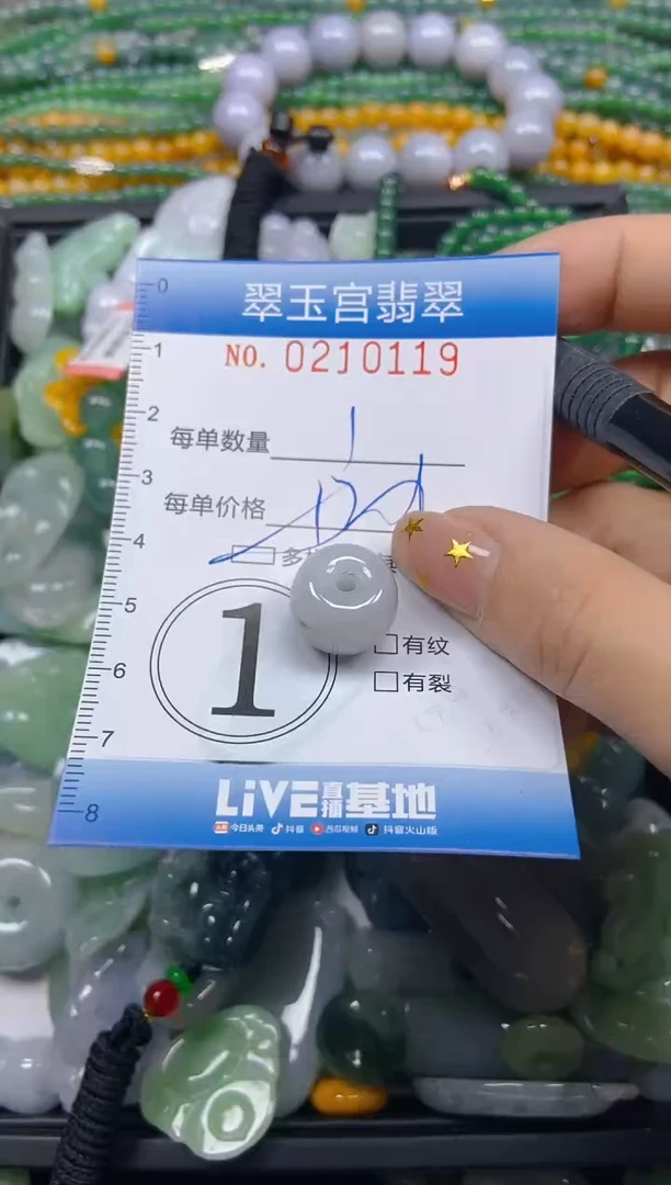 颈饰未镶嵌翡翠闪购C0210119多样性发其一