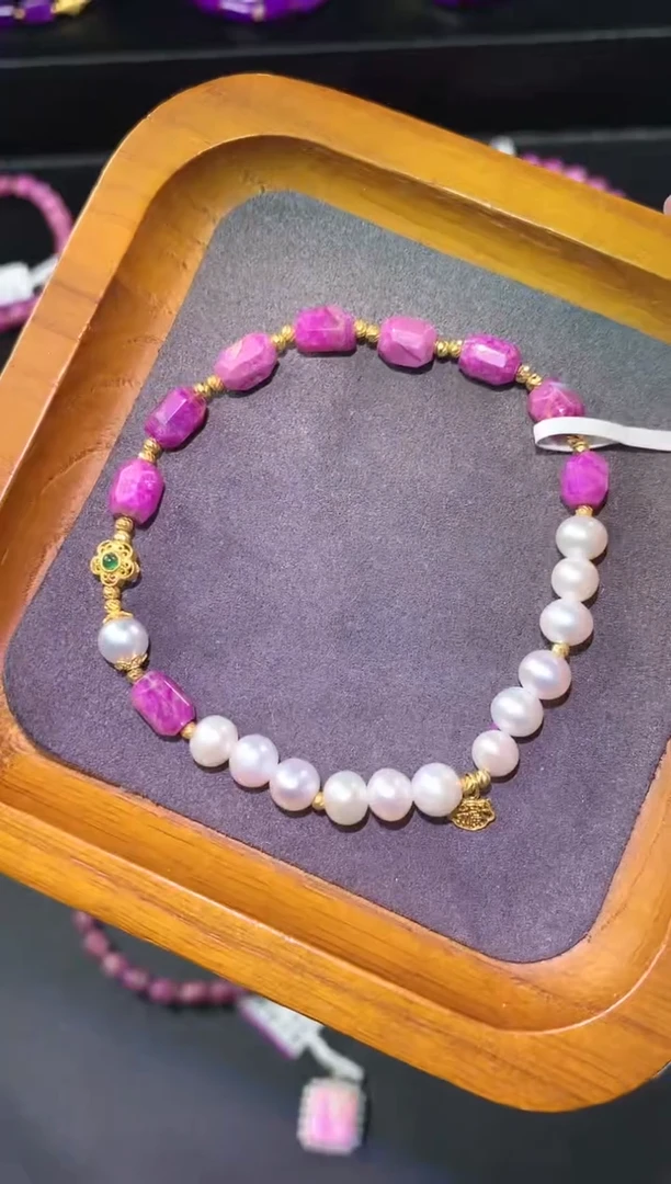 【闪购商品】苏纪石（舒俱来）.18K金镶嵌舒俱来手串