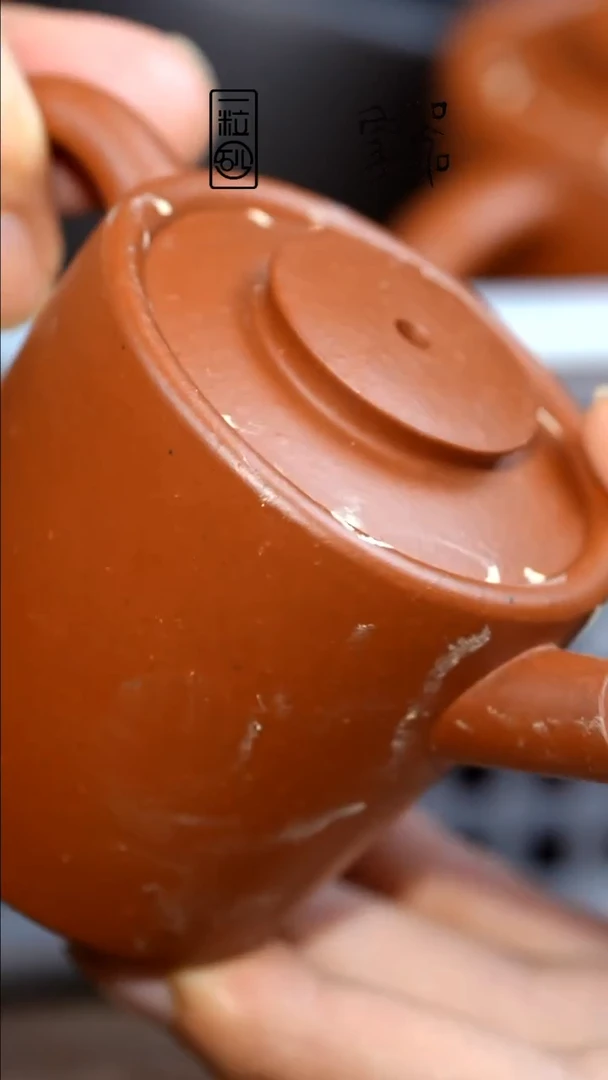 茶壶紫砂微瑕小红杯