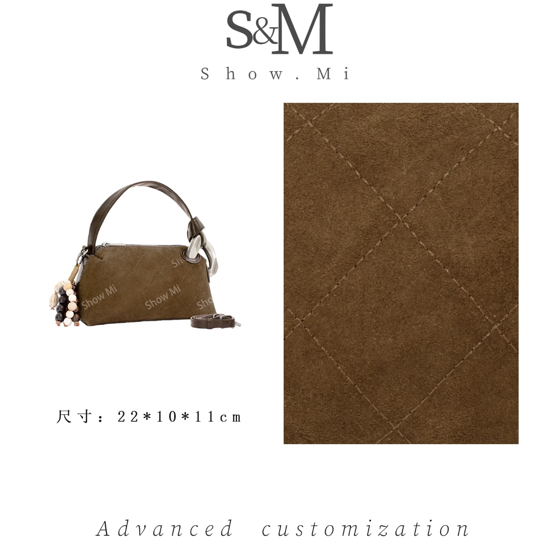 【Show Mi】ZT-D8080-磨砂棕-轻奢小众时尚百搭女士包包sm