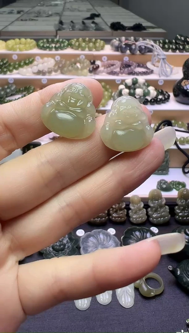 颈饰未镶嵌和田玉75号链接多样性发一（先拍先挑）