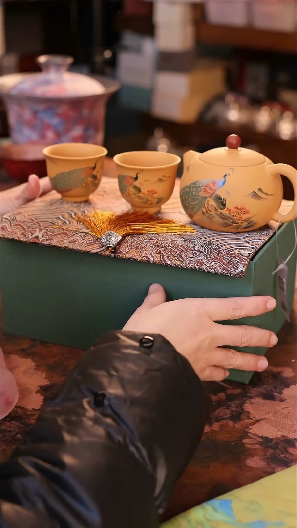 【闪购商品】陶瓷茶具（无礼盒无茶盘）@@A11803