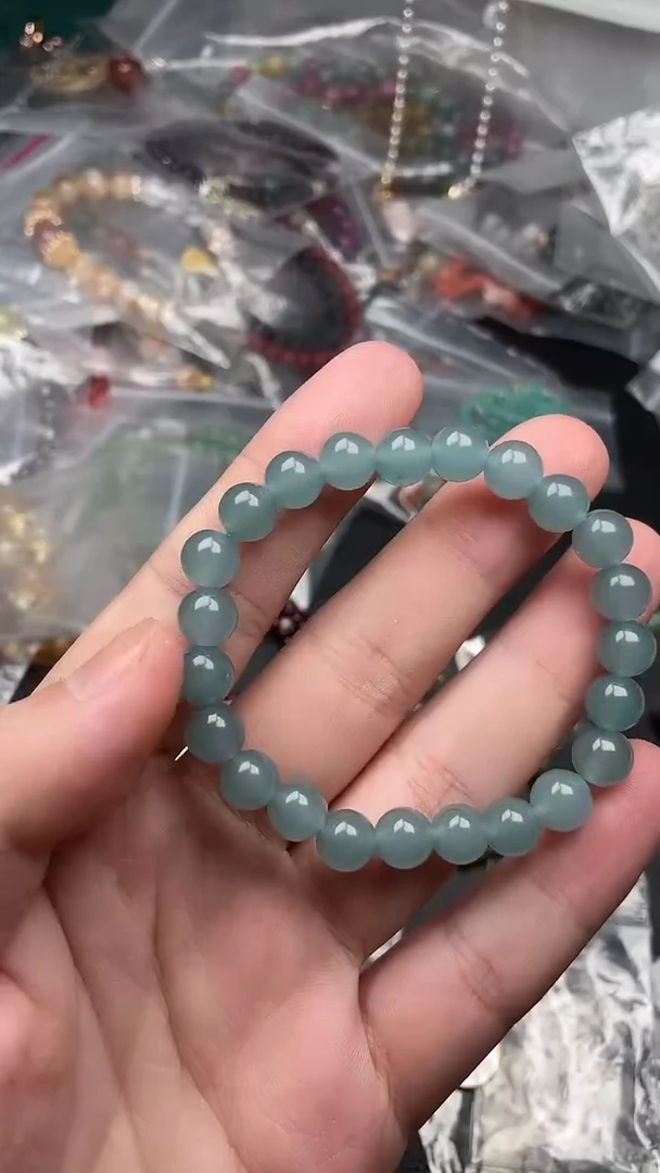 未镶嵌手串翡翠多样性发货拍一发一