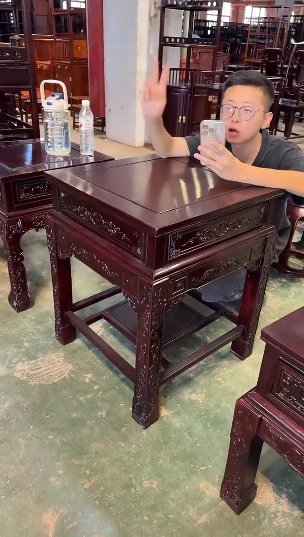 黑酸枝木类成套家具J88
