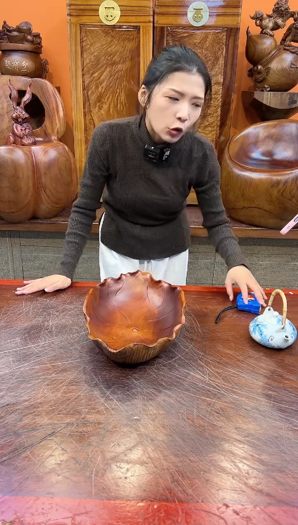 【闪购商品】稳定木实木创意果盘