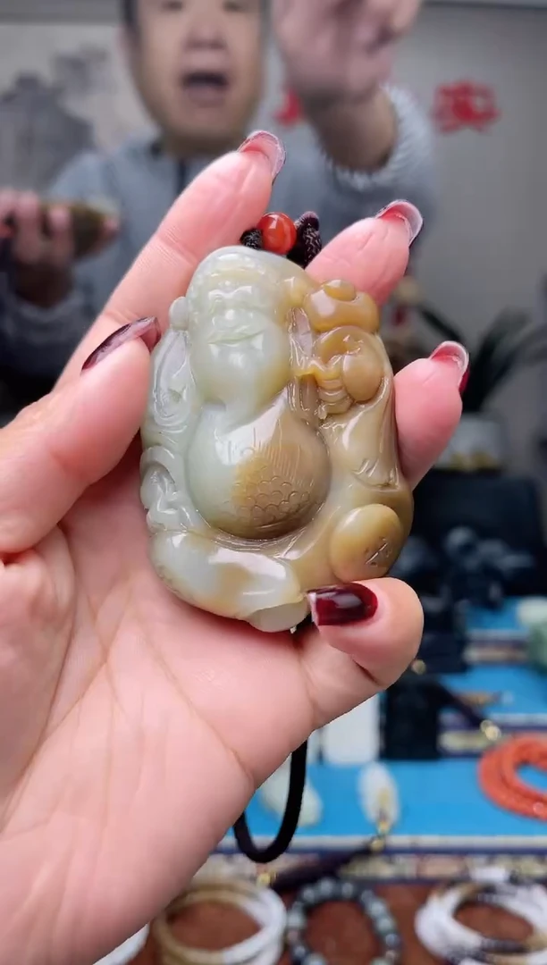 【闪购商品】和田玉挂件未镶嵌1