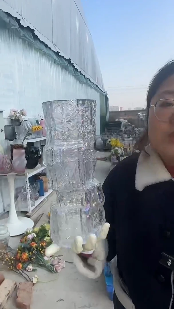 水养鲜花干花插花客厅装饰品大（七彩）