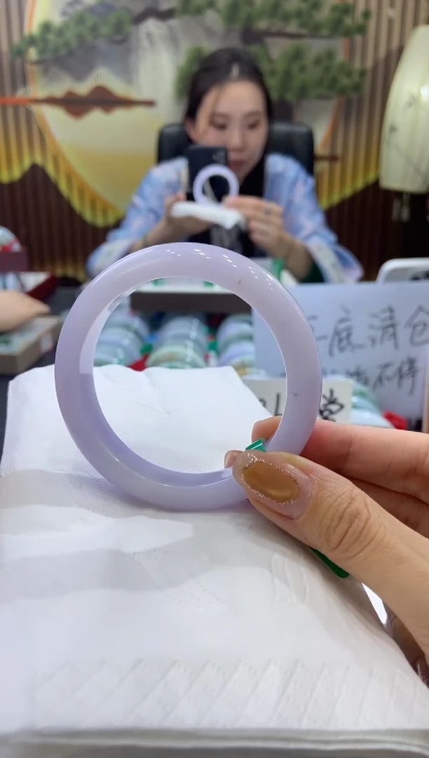 未镶嵌手镯翡翠0004553