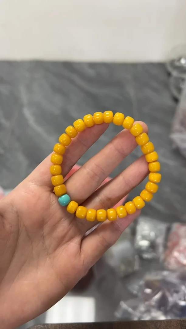 未镶嵌蜜蜡手链蜜蜡手串[多样发其一]