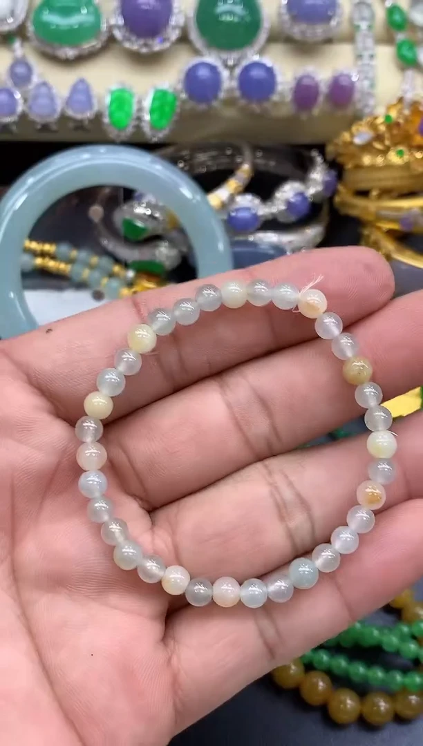 未镶嵌手串翡翠415-中国好珍宝
