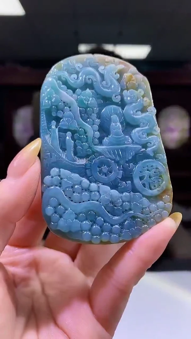 未镶嵌定制翡翠05/1121/W/悟道