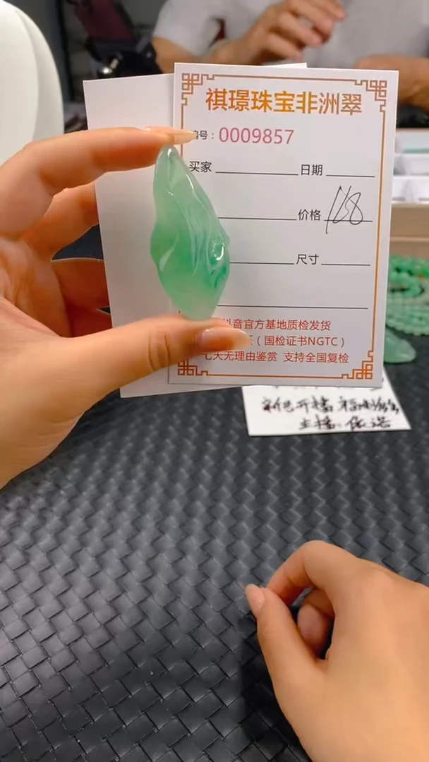 石英质玉未镶嵌颈饰9857