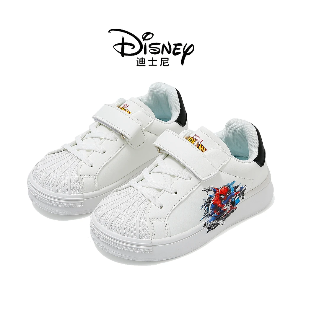 迪士尼童鞋2025春款男童女童中大童运动鞋时尚小白鞋低帮软底板鞋