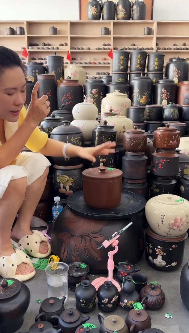 罐瑕疵 古铜色小五饼 633
