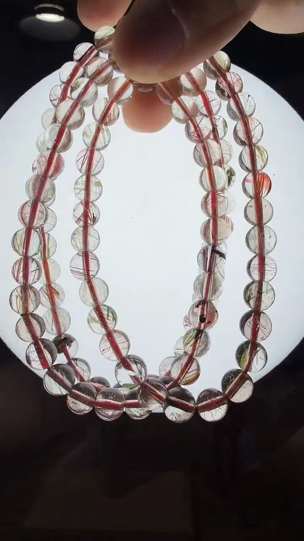 未镶嵌手链水晶优0306 约6mm