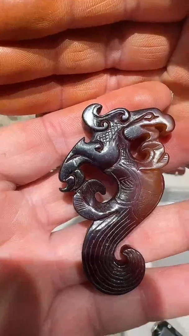 未镶嵌和田玉挂件和田玉（手把件）