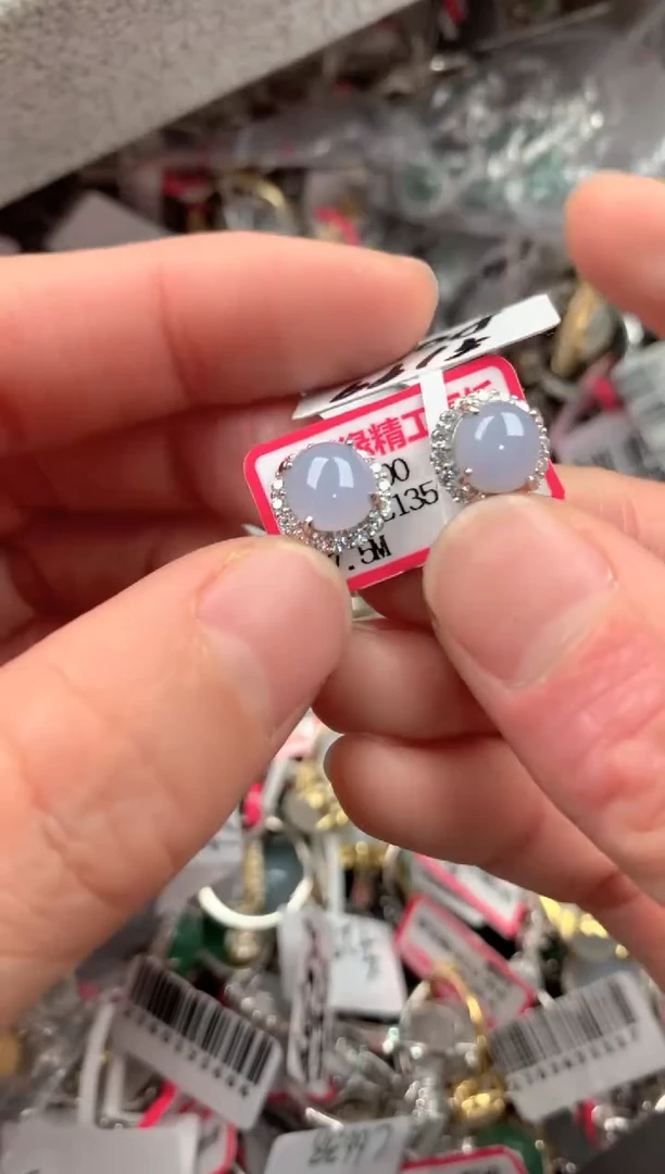 银S925镶嵌戒指翡翠333   9