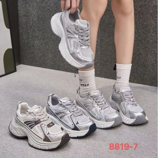 【V92专柜爆款】可爱减龄休闲舒适森系少女厚底增高修饰腿型小白鞋