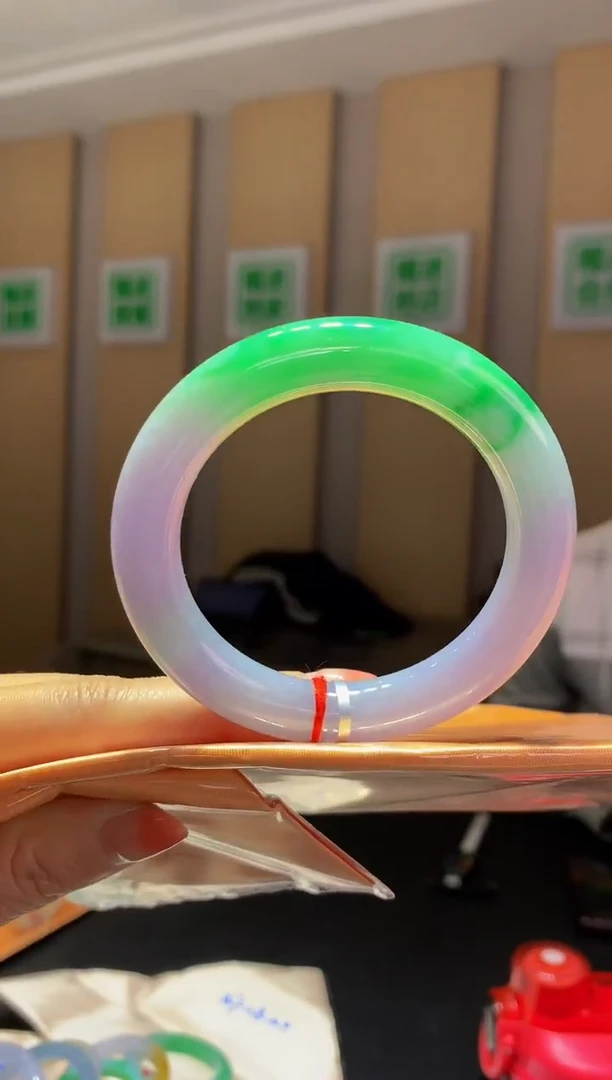 未镶嵌手镯翡翠-Q406 圈口 54全款13万 定金2万