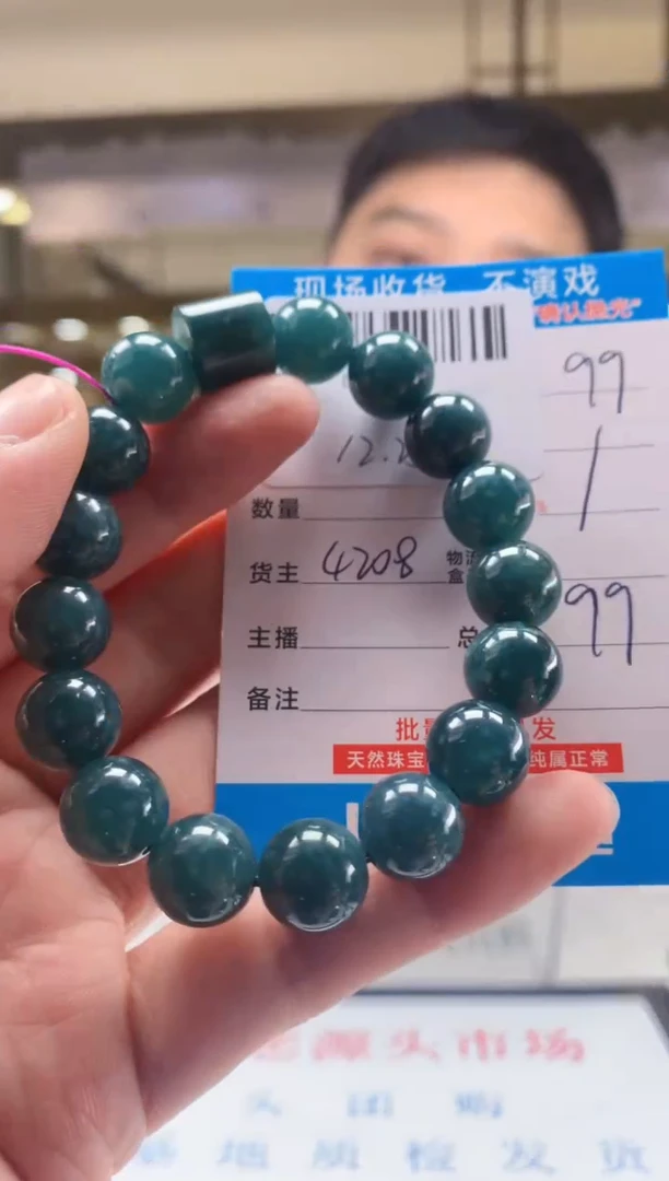 颈饰未镶嵌翡翠天然翡翠A货拍一发一