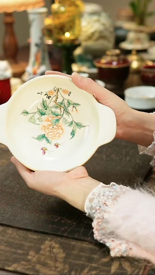 景德镇陶瓷杯碗柴烧多人