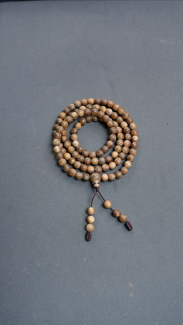 沉香碎屑沉香6mm菩萨棋多圈9.91g