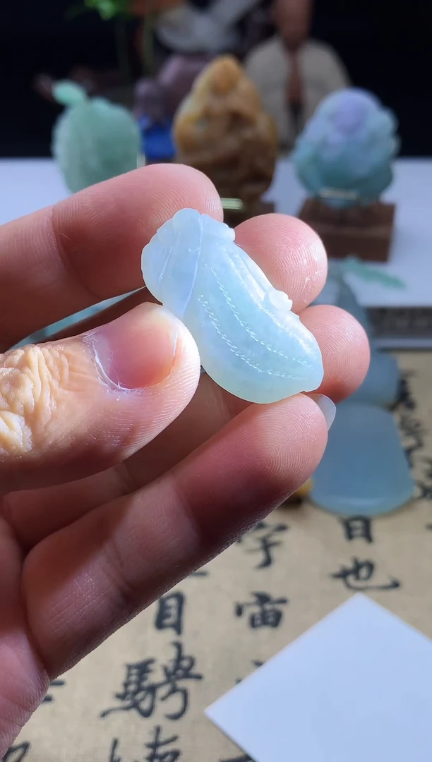 未镶嵌定制翡翠花生