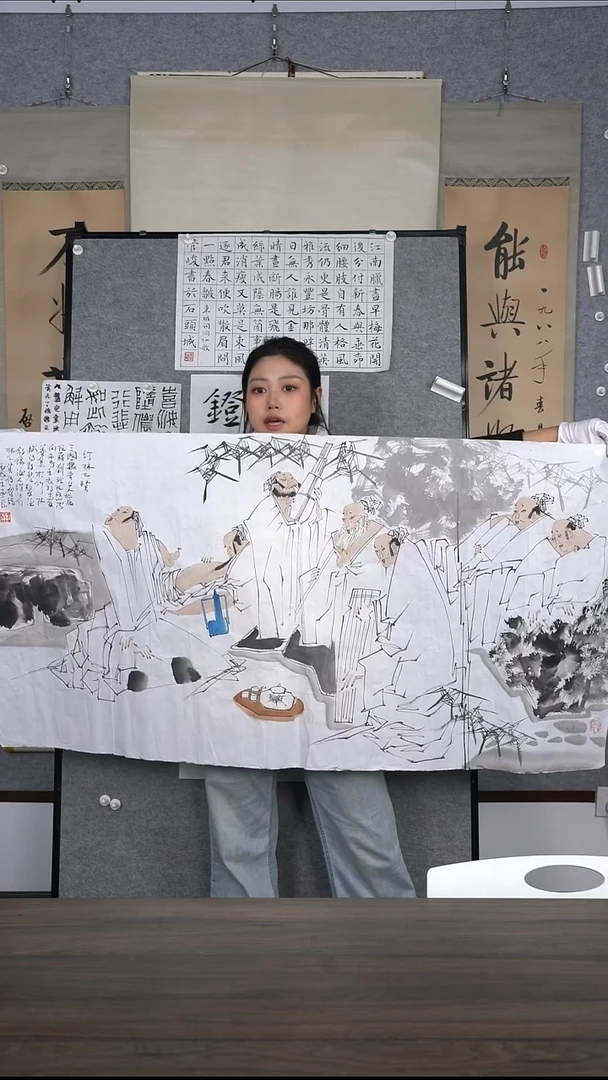 快**生老师画作风格介绍