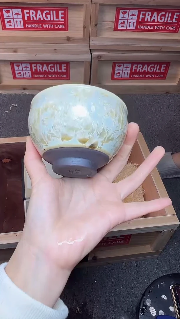 茶盏冰清 建窑建盏主人杯