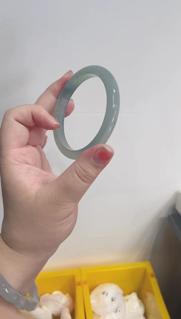 【闪购商品】玛瑙/玉髓手镯未镶嵌042圈口55【渐变色】