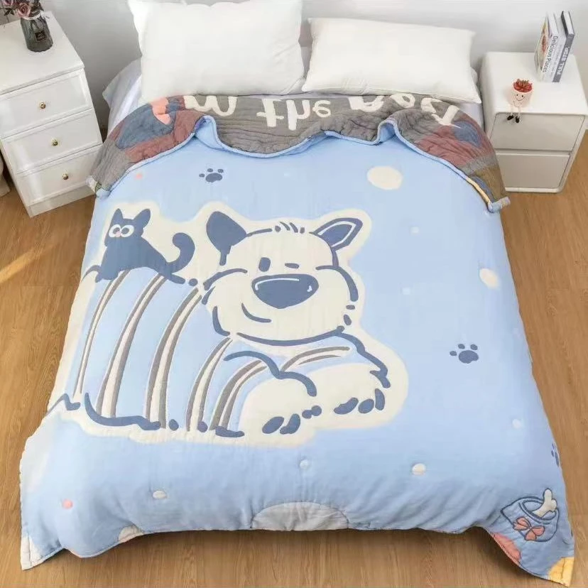 【双人泡芙被】200*230雪纳瑞