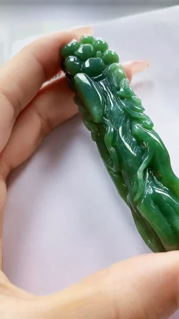 未镶嵌定制翡翠4852ty-毛货挂件141