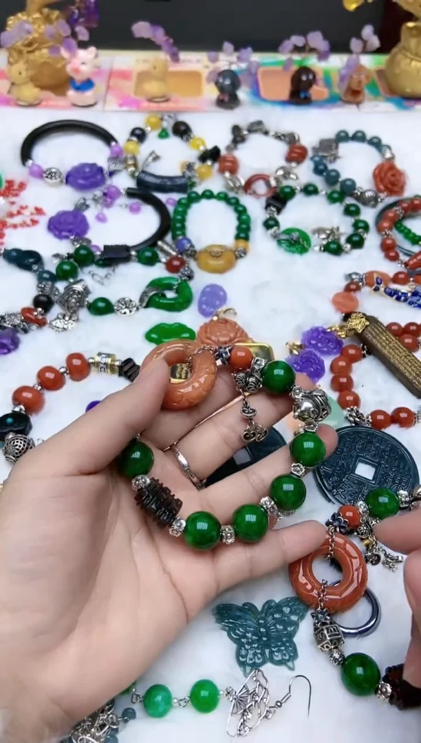 【闪购商品】翡翠手链未镶嵌A12DSFGSDGGDS